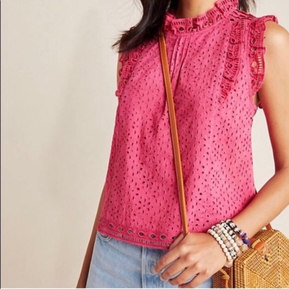 Maeve | eyelet top NWT